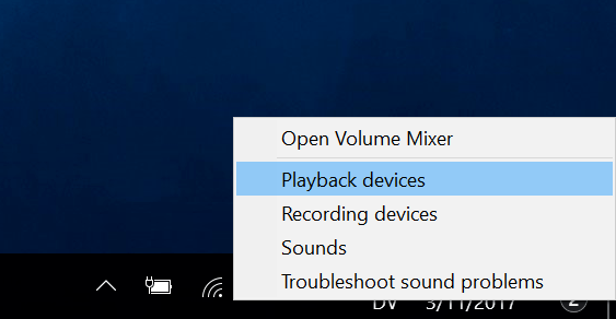 Troubleshooting sound problems and delays in Windows 10 - Solution 1 - Step 1