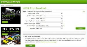 how to reinstall nvidia control panel windows 10